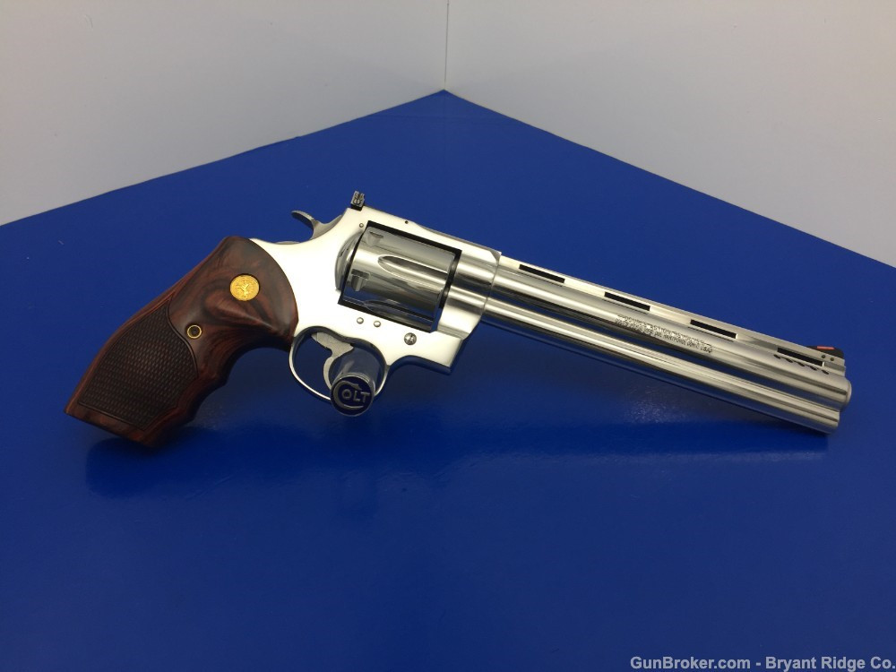 1997 Colt Anaconda PDT .44 Mag BRIGHT STAINLESS 8