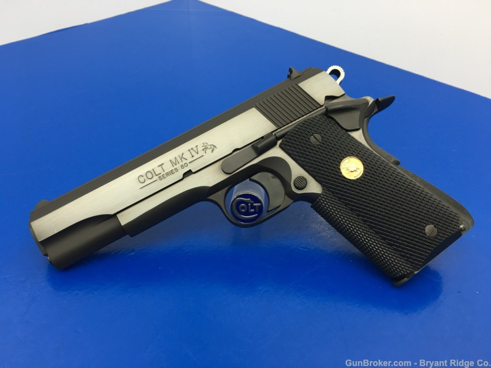 1997 Colt Government MKIV Series 80 Blue 5
