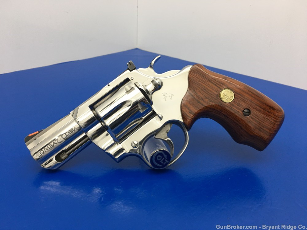 トイガン　COLT-455 BBR Colt Combat Cobra *LEW HORTON* Bright Stainless 2.5