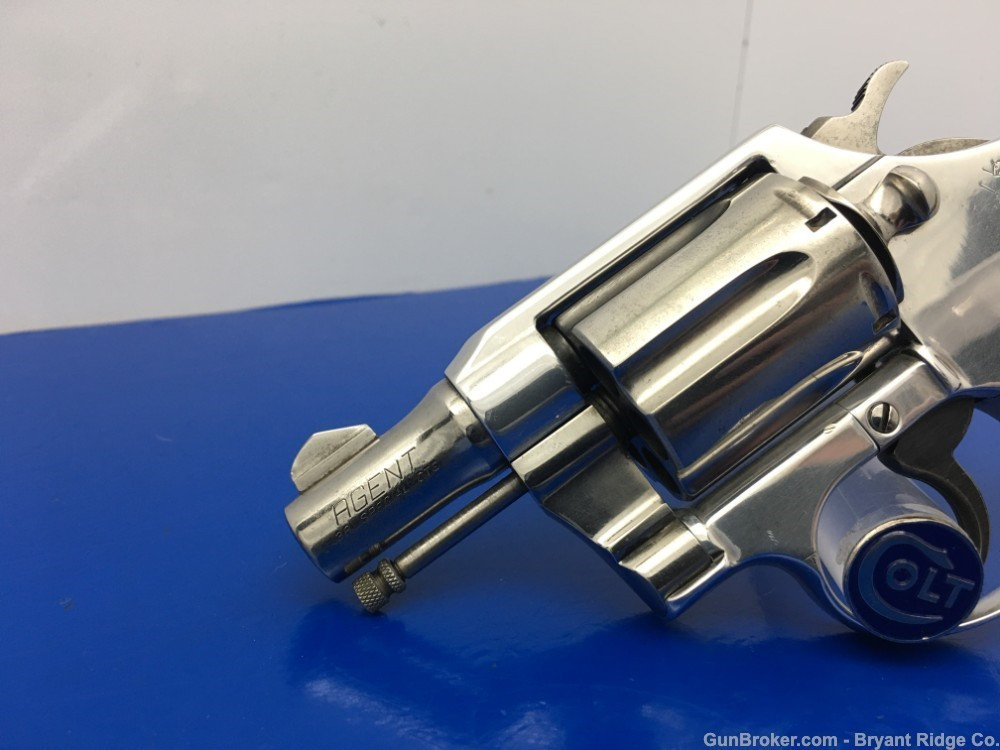 1960 Colt Agent .38 SPL Nickel 2