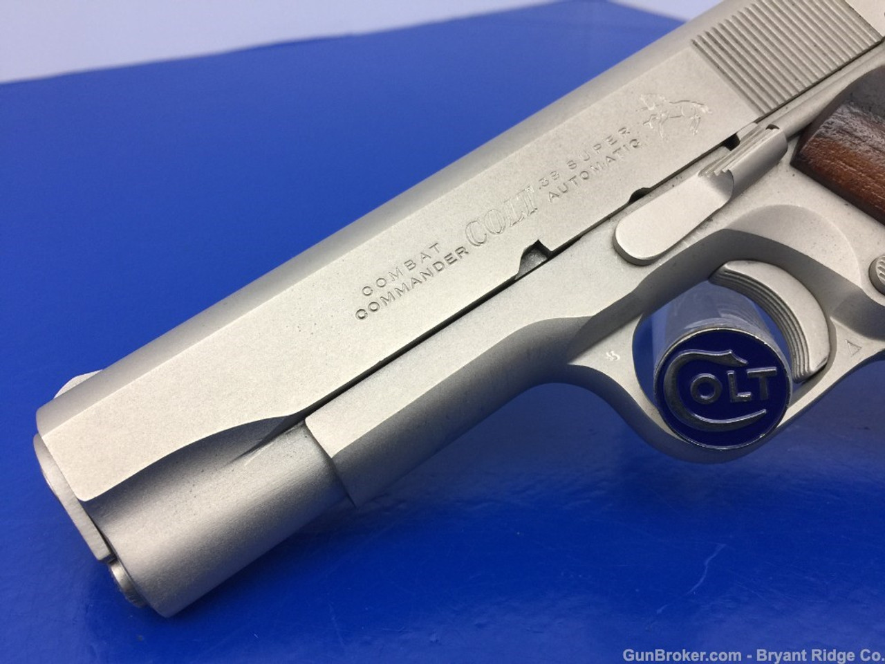 レア　COLT COMBAT COMMANDER 1/1スケール Colt Combat Commander Clear Airsoft Pistol Laser