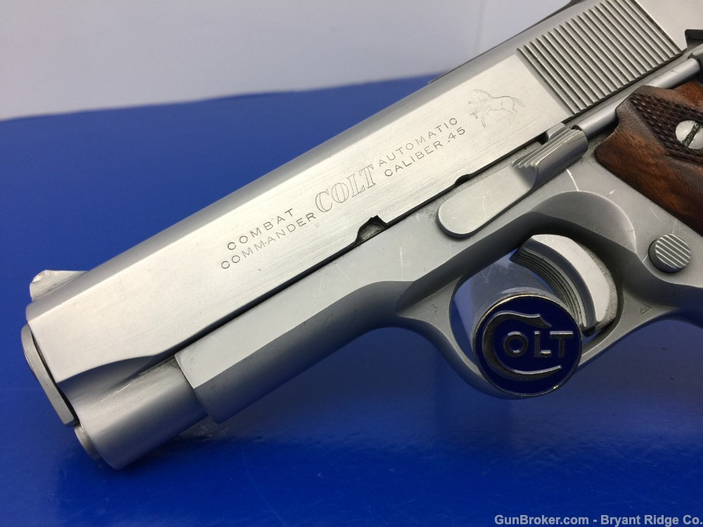1971 Colt Combat Commander .45 ACP *BEAUTIFUL CUSTOM HARD CHROME