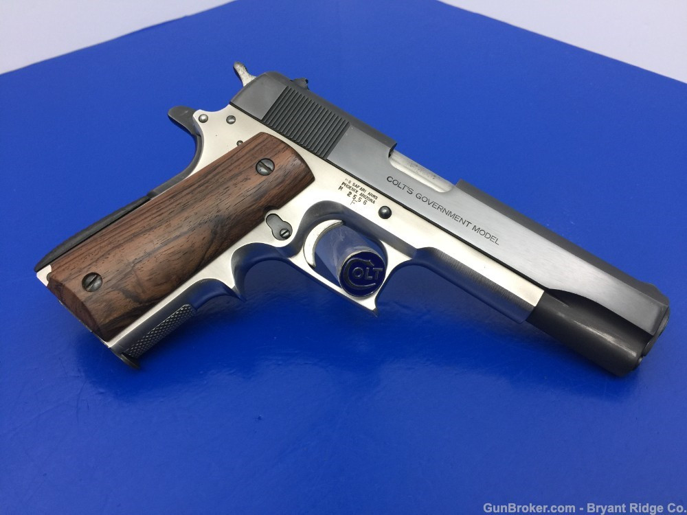 Colt Government MKIV Series 70 9mm Blue/Stainless *CUSTOM SAFARI