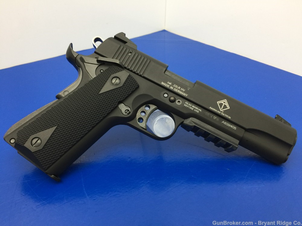 2019 GSG AD OPS 1911 .22 LR Black 5
