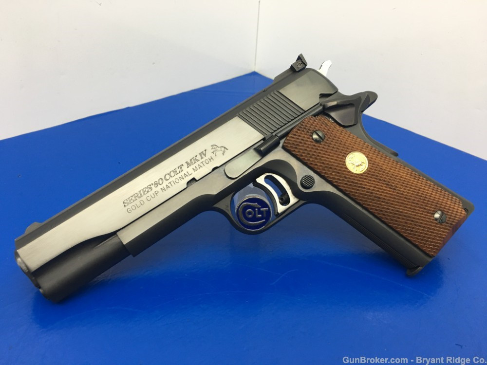 1985 Colt Gold Cup National Match .45acp ABSOLUTELY GORGEOUS