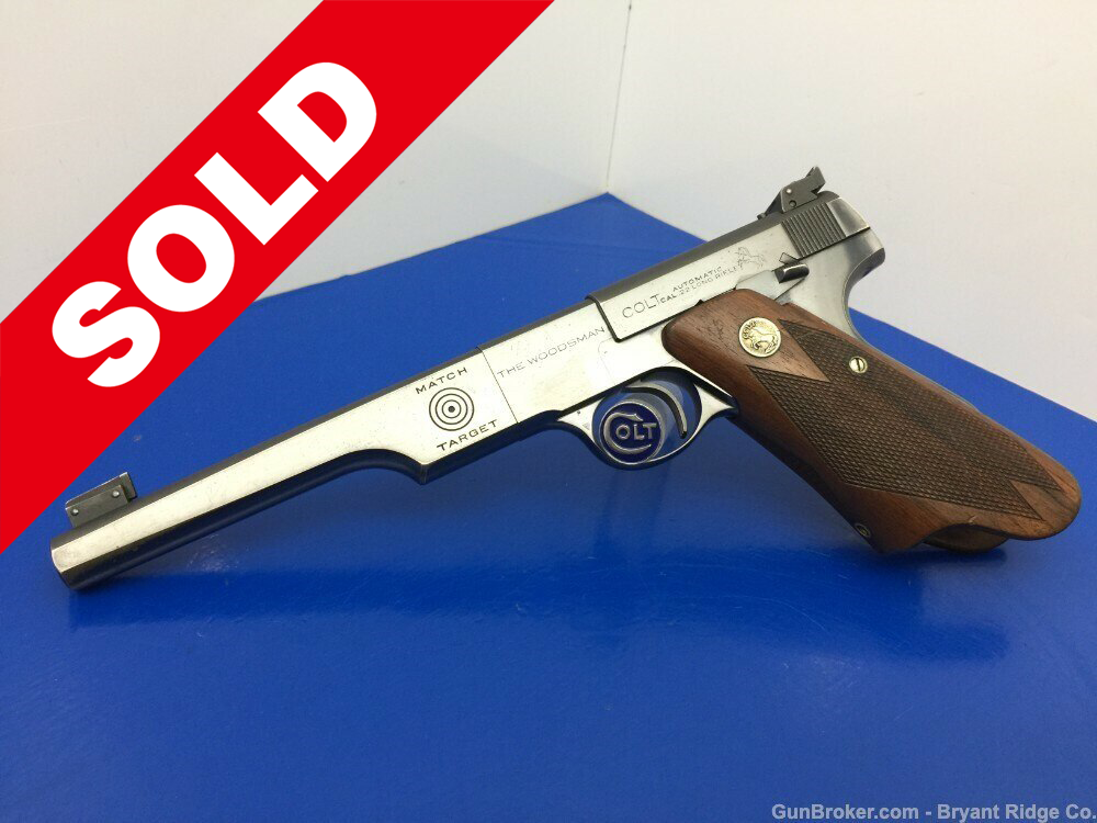 1939 Colt Woodsman Match Target .22 LR *RARE ELEPHANT EAR GRIPS