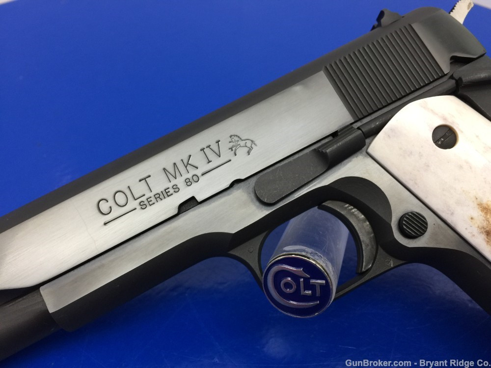 Colt MKIV Series 80 Government .45acp *GORGEOUS ROYAL BLUE MODEL