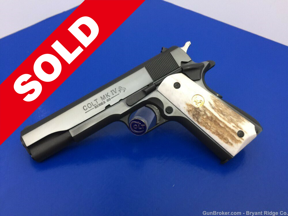 Colt MKIV Series 80 Government .45acp *GORGEOUS ROYAL BLUE MODEL