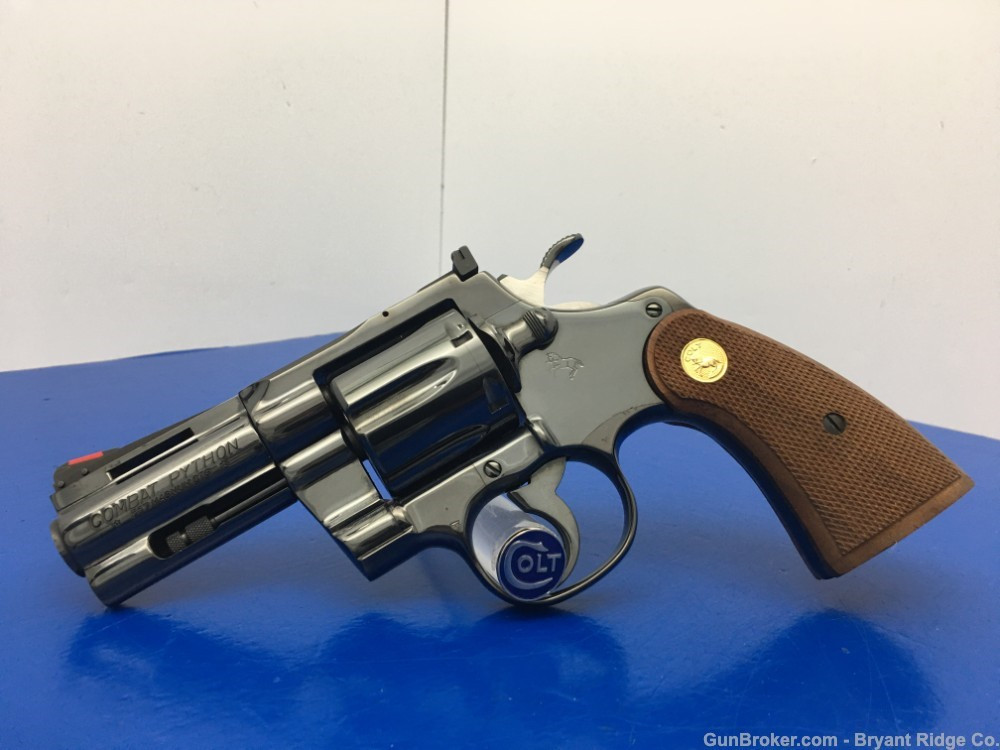 1988 Colt Combat Python .357 Mag Blue *EXTREMELY RARE 3