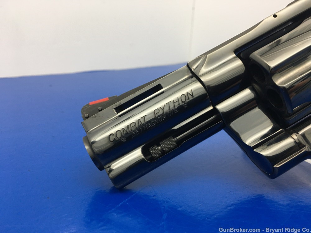 1988 Colt Combat Python .357 Mag Blue *EXTREMELY RARE 3