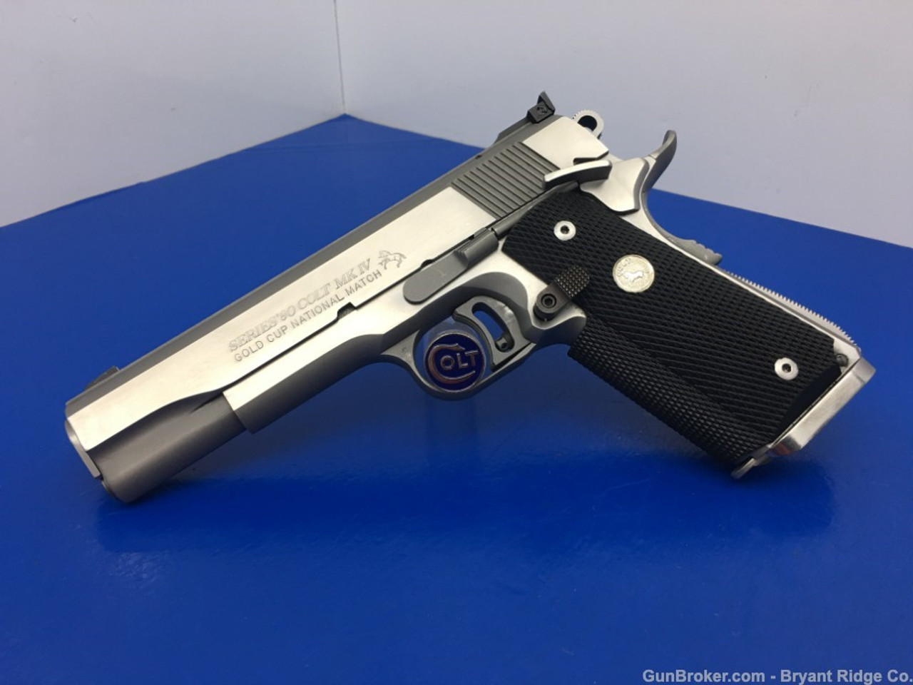 Gold Cup National Match トイガン .45 AUTO Rifleman Review: Colt Gold Cup National Match M1911 - YouTube