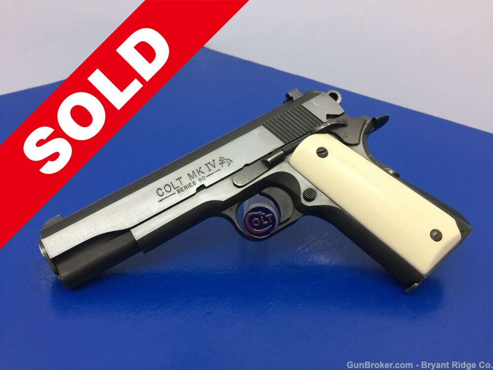 1993 Colt Government MKIV .45acp Royal Blue *INCREDIBLE ENHANCED