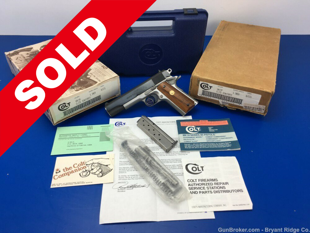 1992 Colt Elite Ten/Forty .40 SW / 10mm *SERIAL #1 OF ONLY 411