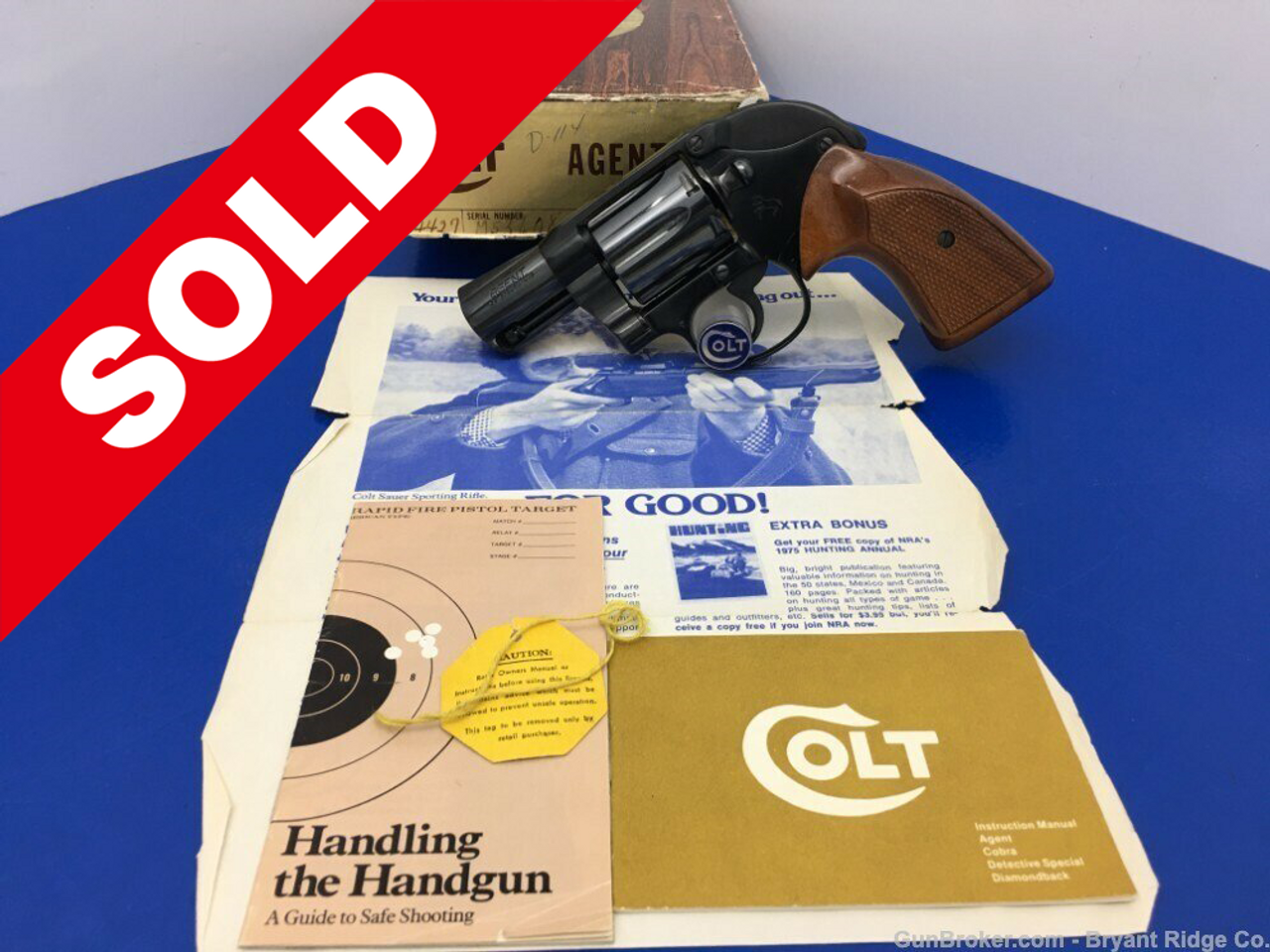 colt agent 38 pistol 1976