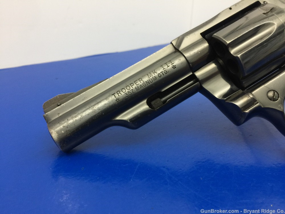 1976 Colt Trooper MKIII .357 Mag Blue *WITH 4