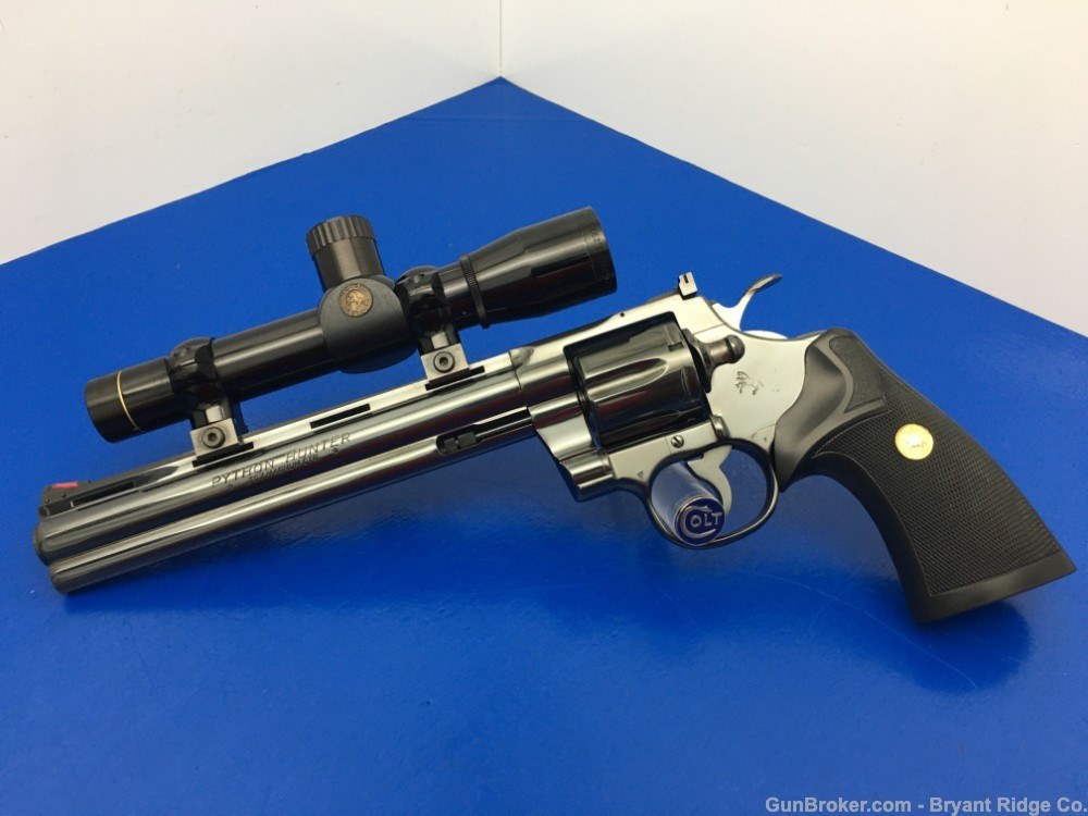 1980 Colt Python Hunter .357 Mag Blue 8