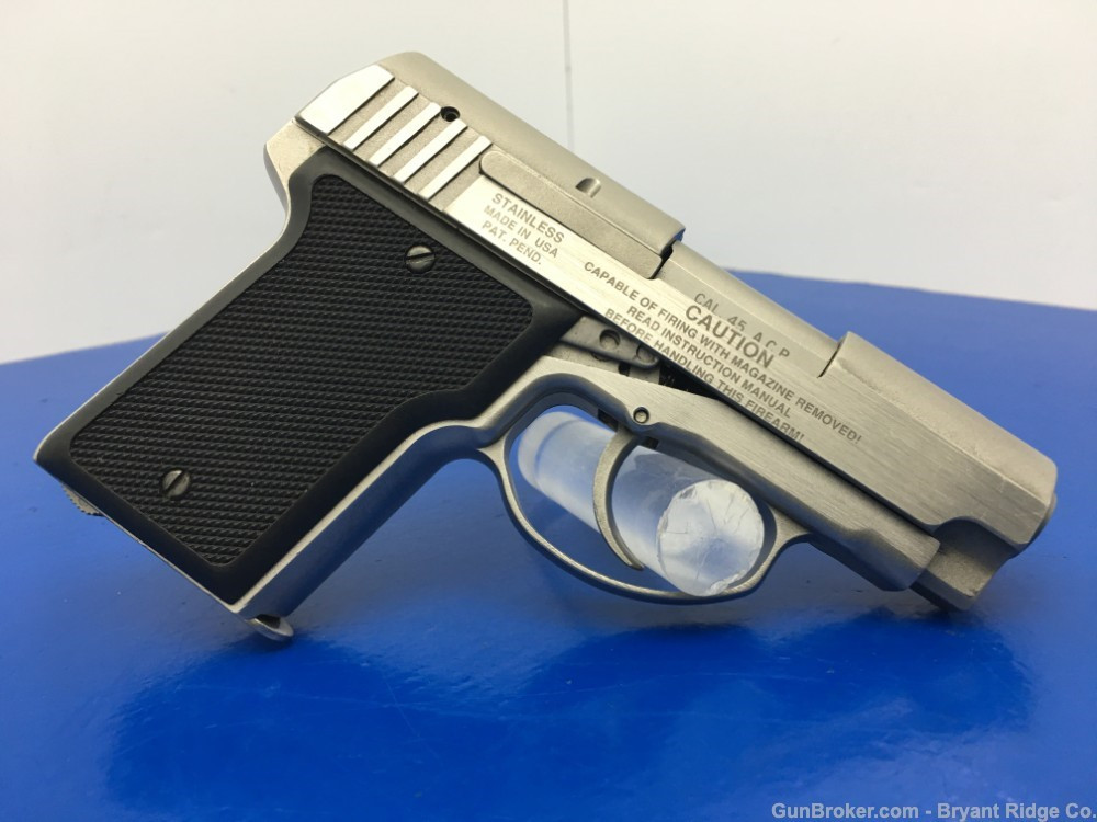 AMT Backup Large Frame .45 Acp Stainless 3