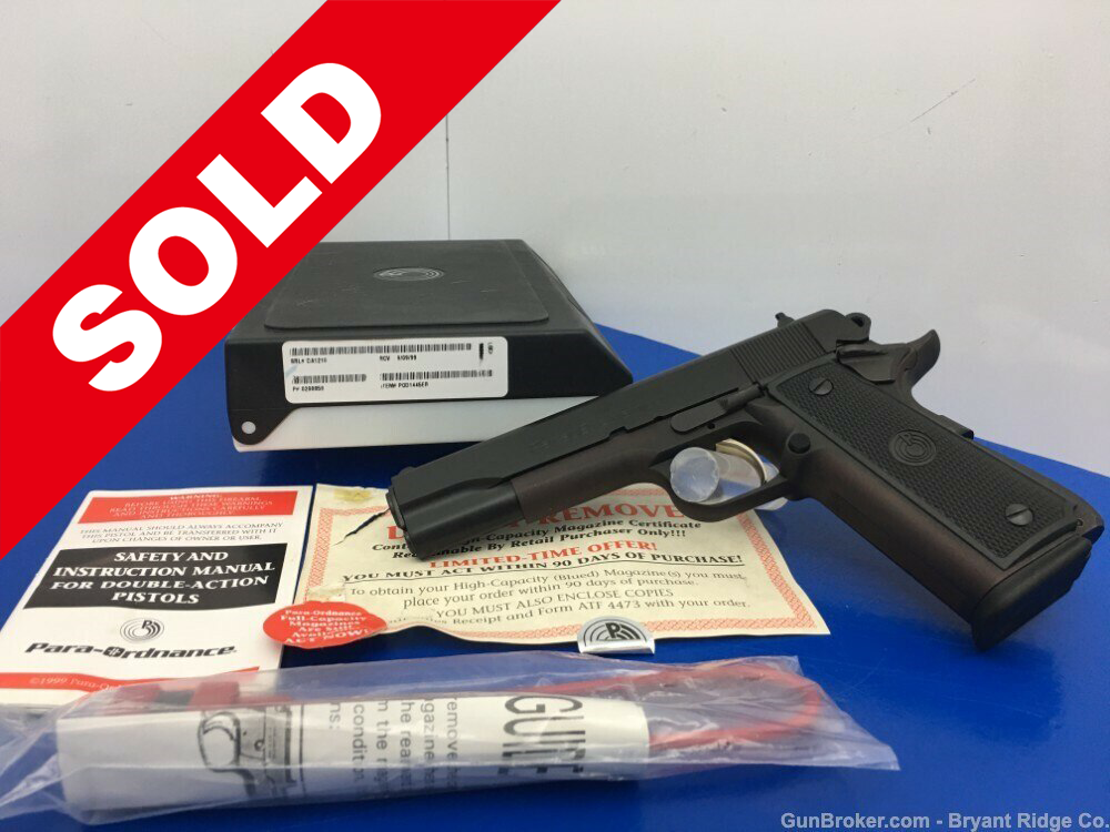 1999 Para-Ordnance 14.45 LDA .45 ACP Black 5