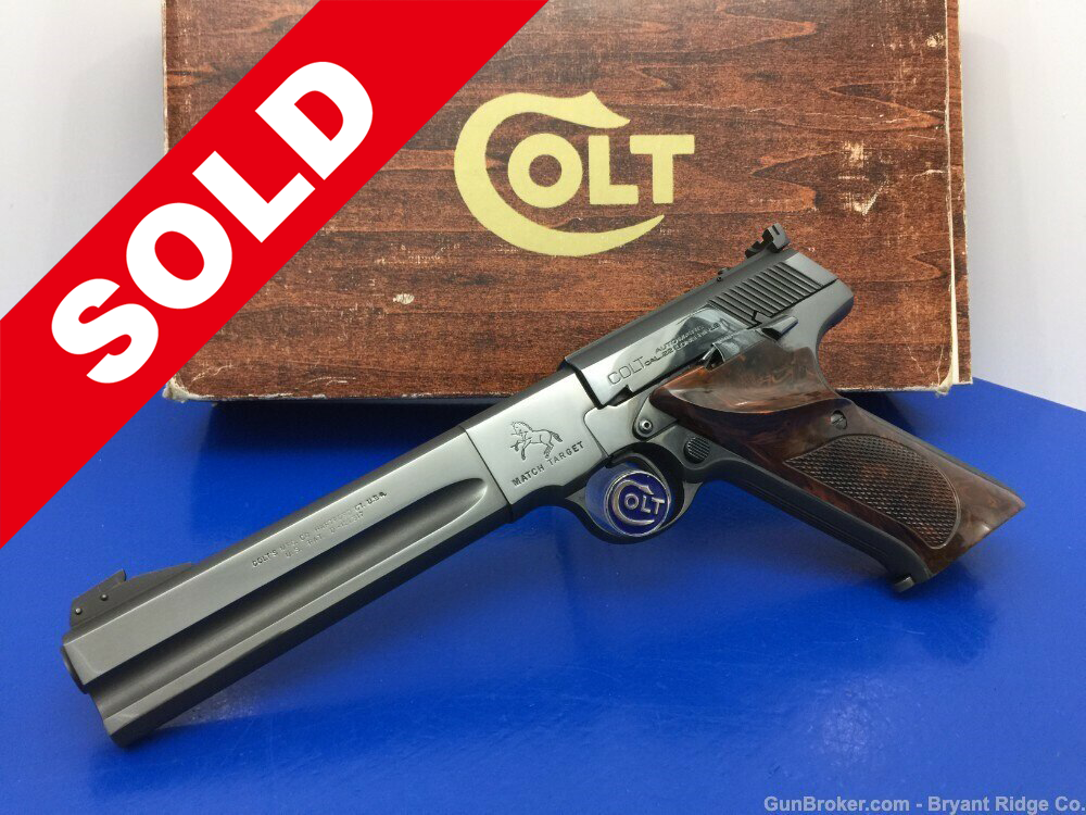 1954 Colt Woodsman Match Target .22 Lr Blue *INCREDIBLE SECOND