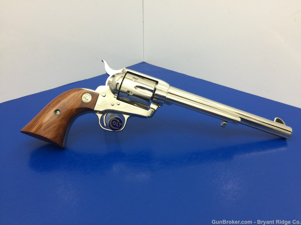 1984 Colt Frontier Six Shooter .44/.40 Nickel *1 OF ONLY 500 EVER
