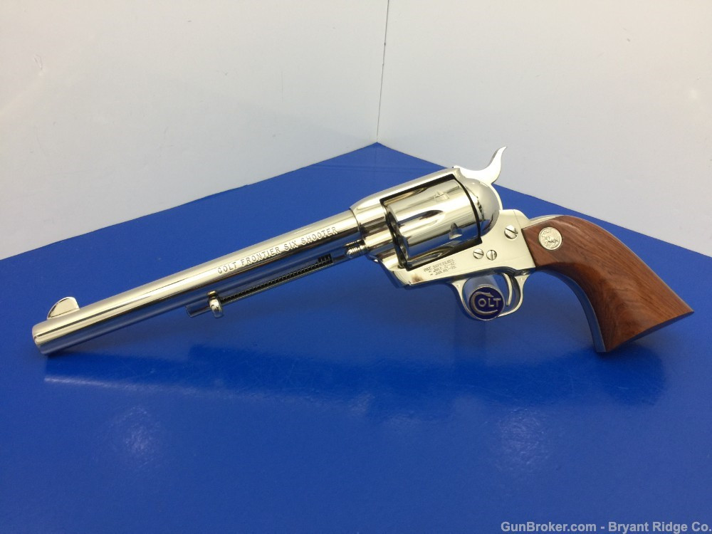 1984 Colt Frontier Six Shooter .44/.40 Nickel *1 OF ONLY 500 EVER
