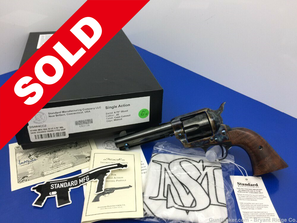 Standard Manufacturing Single Action Army 45colt *ABSOLUTELY PHENOMENAL