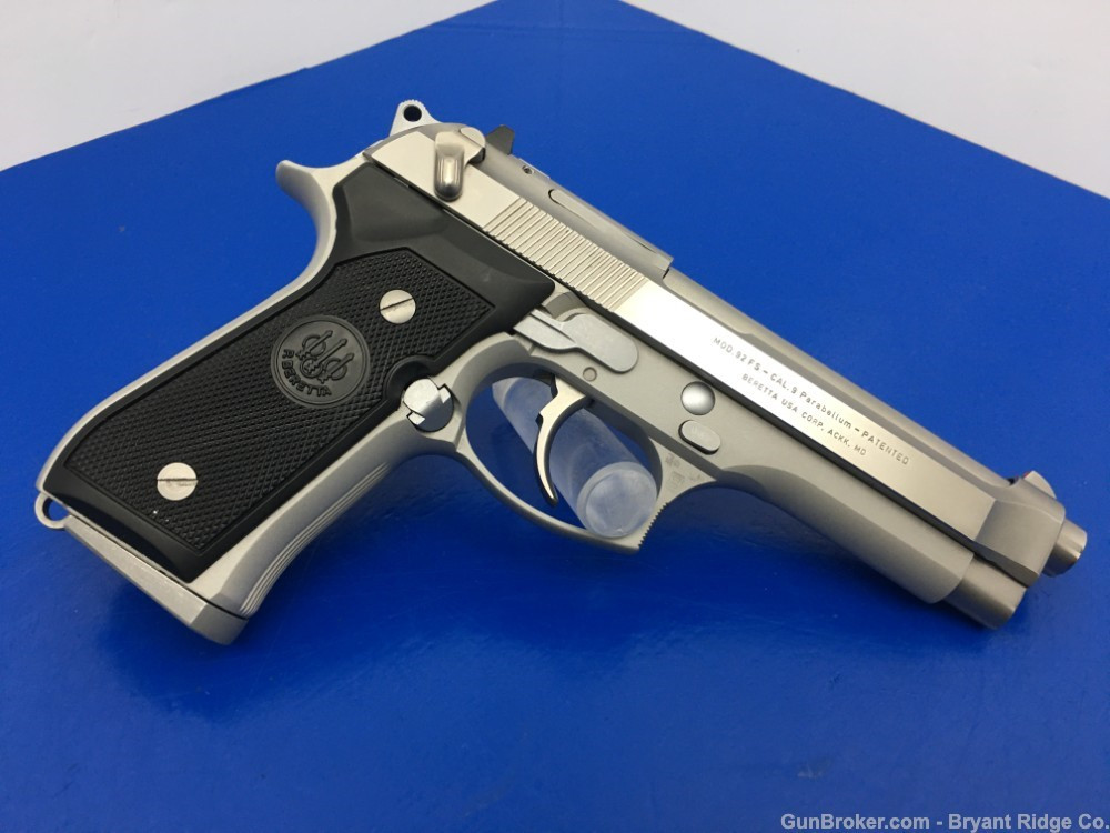 Beretta 92FS Inox 9mm Stainless 4.9