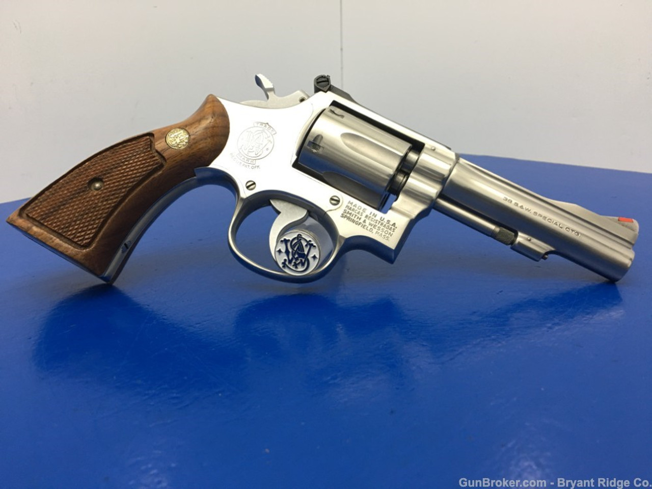 1974 Smith & Wesson 67 NO DASH .38 SPL Stainless 4