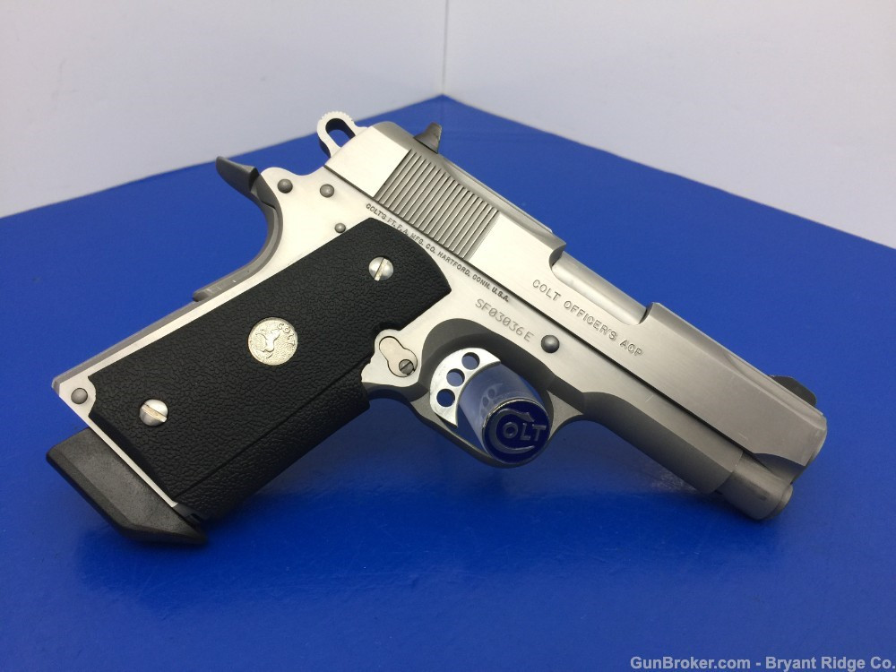 1998 Colt MKIV Series 80 Officers ACP .45 Acp Stainless *RARE