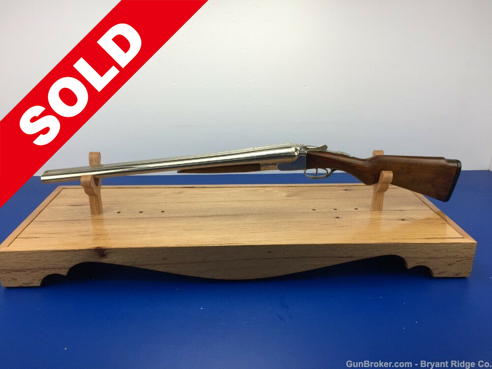 NR Davis & Sons Ajax SXS Hammerless 12ga 22