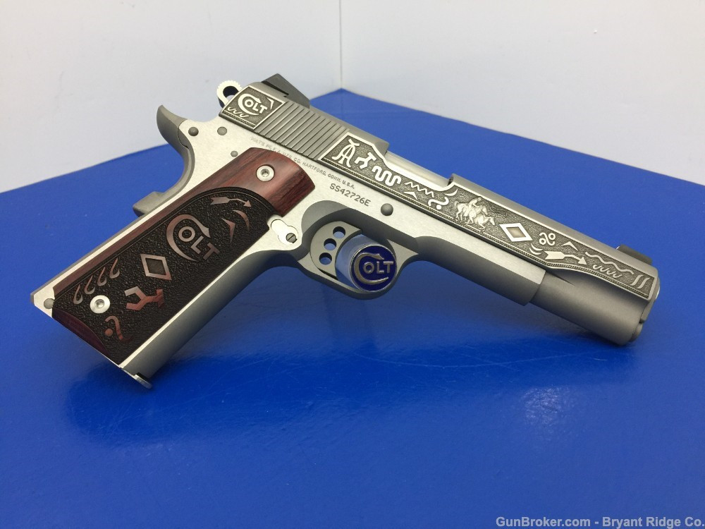 Colt Cattle Brand XSE *THE LAST COWBOY* .45ACP Stainless 5