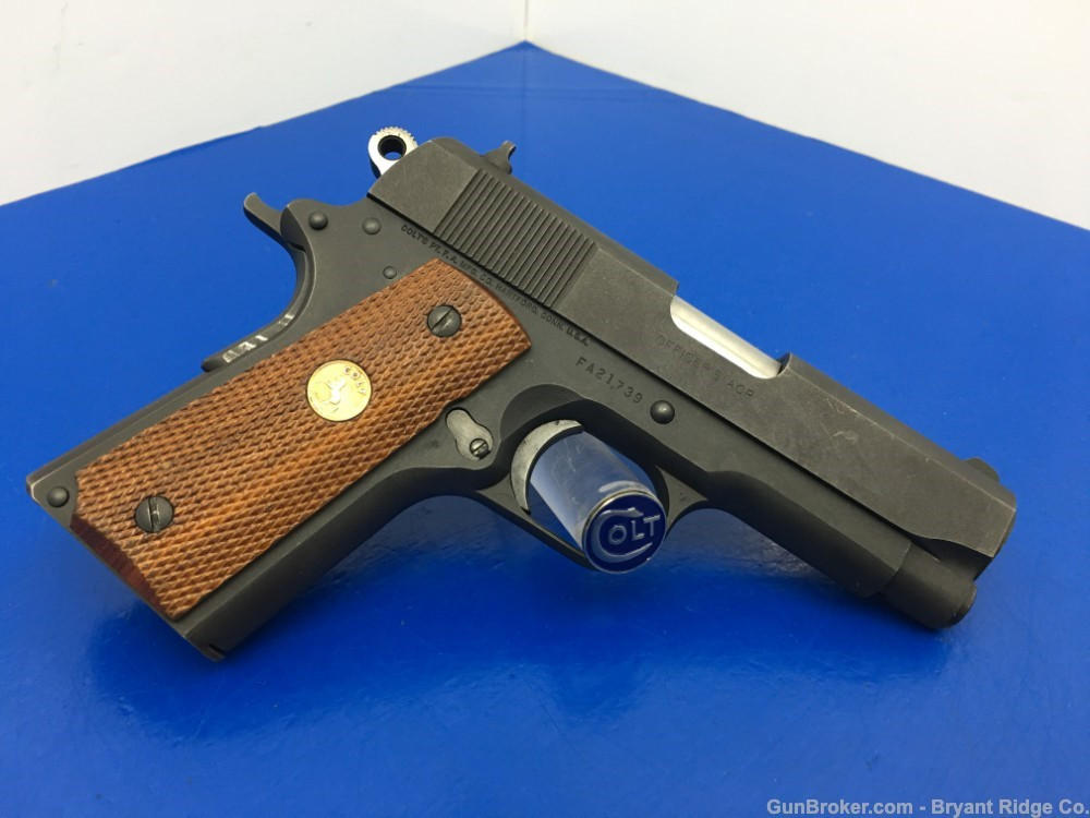 1986 Colt MKIV Officers ACP .45 Acp Matte Blue *SERIES 80 MODEL