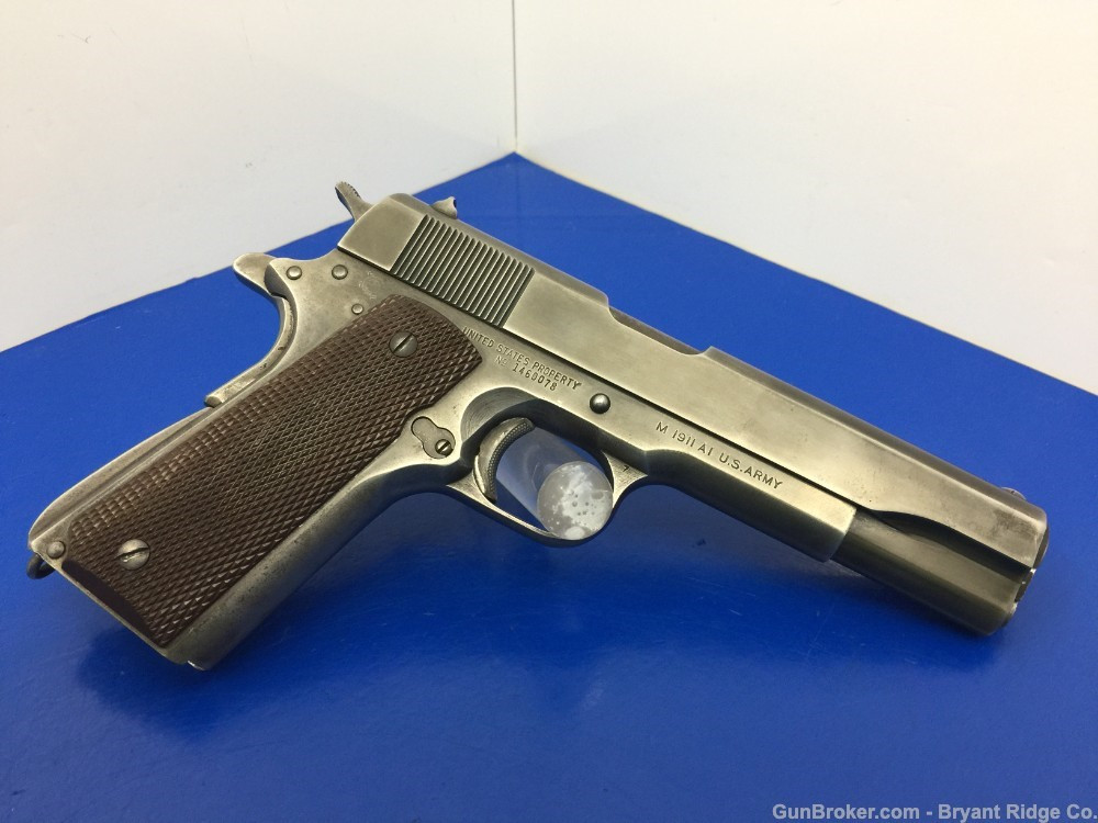 1943 Colt Ithaca M1911 A1 .45 Acp 5