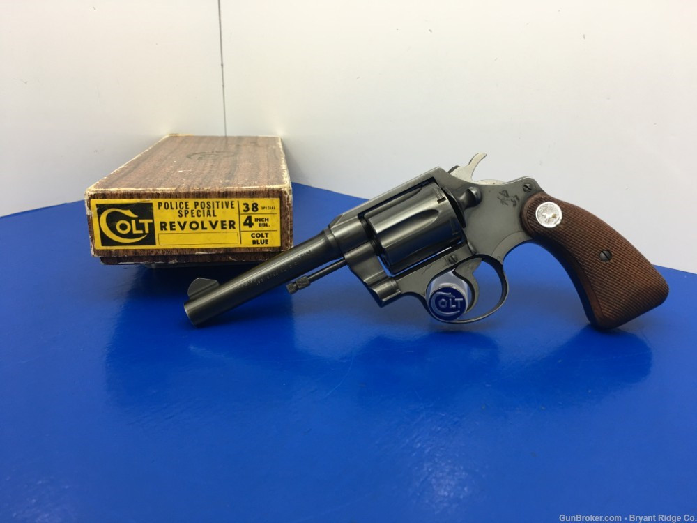 SOLD* 1960 Colt Police Positive Special .38 Spl 4