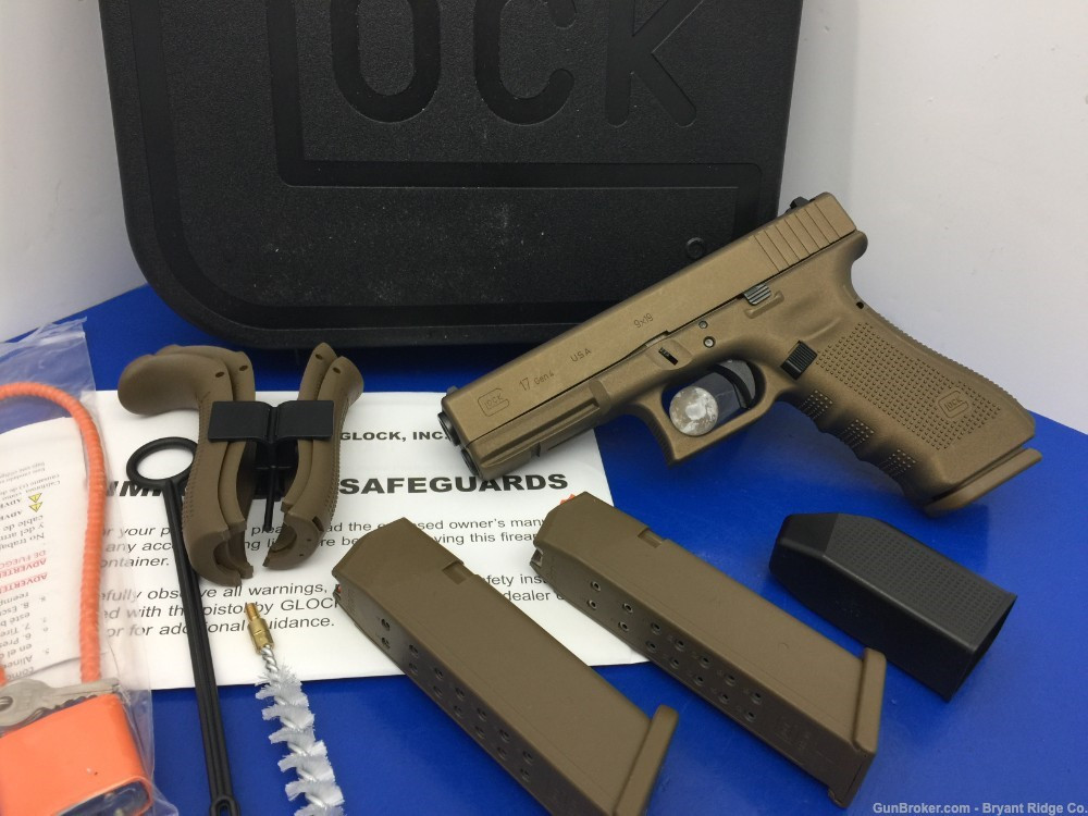 SOLD* Glock 17 Gen 4 9mm Midnight Bronze 4.49