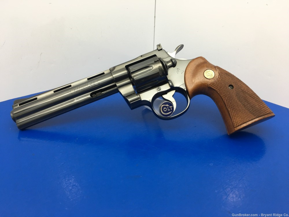ロ*ー様 COLT PYTHON SOLD* 1969 Colt Python .357 Mag Blue 6