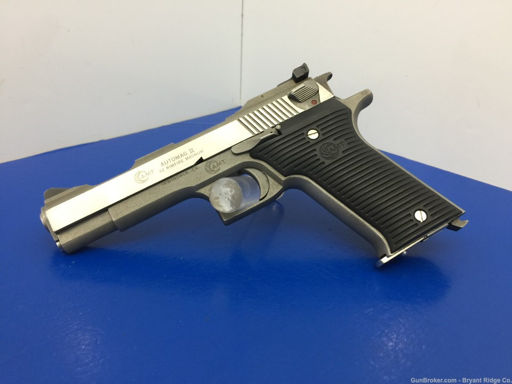 SOLD* AMT Automag II .22 Mag Stainess 4.5