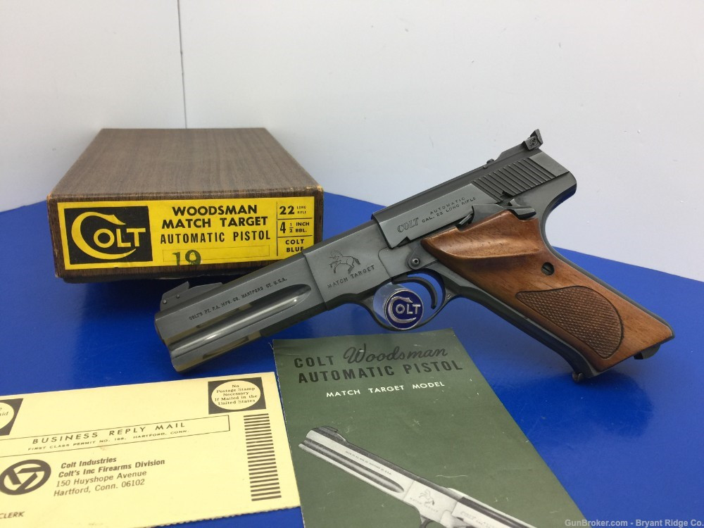 モデルガン WOODSMAN MATCH TARGET MATCH The Rimfire Report: Colt Woodsman Match Target Pistol