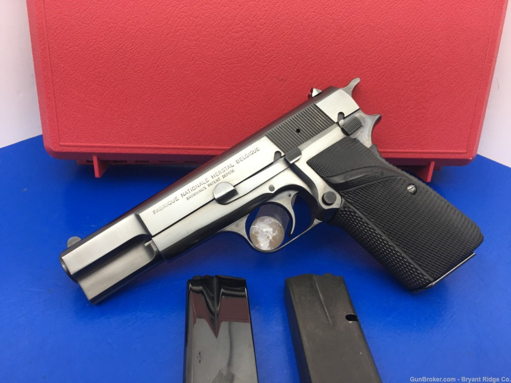 SOLD* 1978 Browning Hi Power 9mm Blue 4.7
