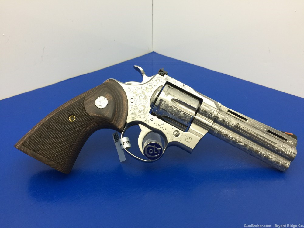 SOLD* 2020 Colt Python .357 Mag *INCREDIBLY RARE FACTORY ENGRAVED