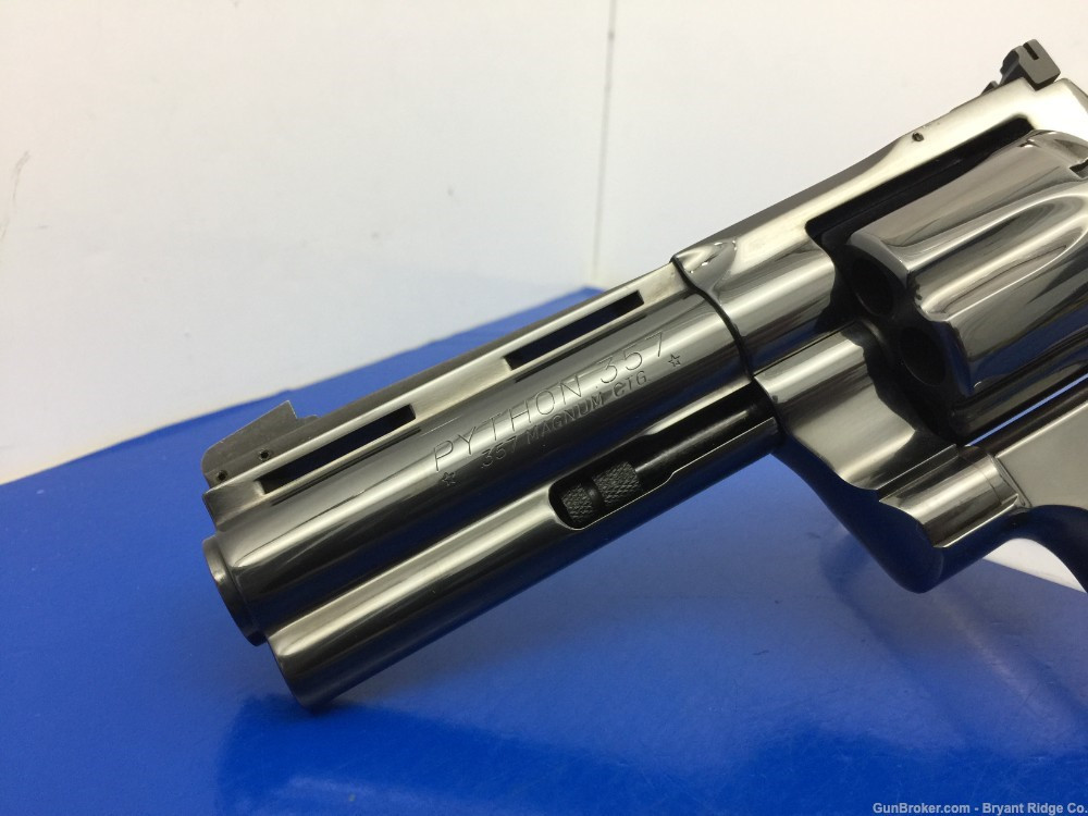 1964 Python *SOLD* 1964 Colt Python .357 Mag Blue 4