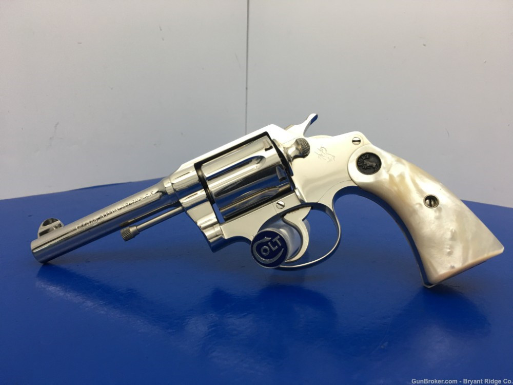 SOLD* 1927 Colt Police Positive Special .32-20 Nickel *MOTHER OF
