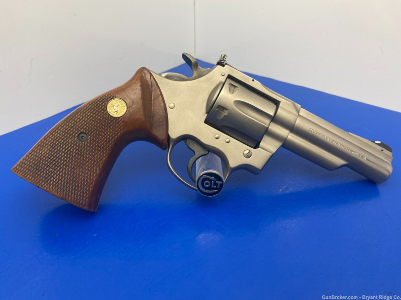 Sold 1978 Colt Trooper Mkii 357 Mag 4 Rare Electroless Nickel Finish Bryant Ridge 1728