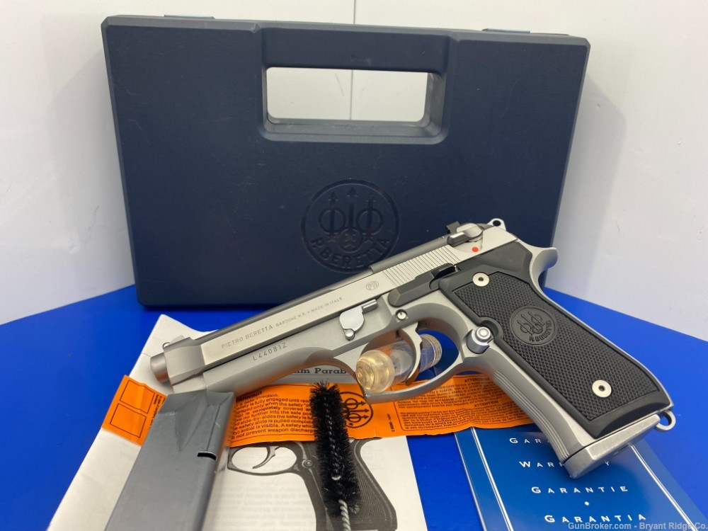92fs Inox Italian *SOLD* 1994 Beretta 92FS Inox 9mm Stainless 4.9