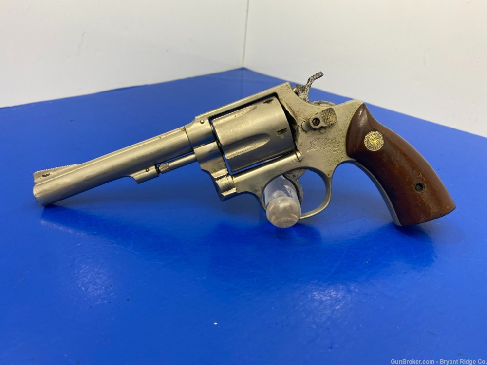 SOLD* INA Revolver .38 Special Nickel 4