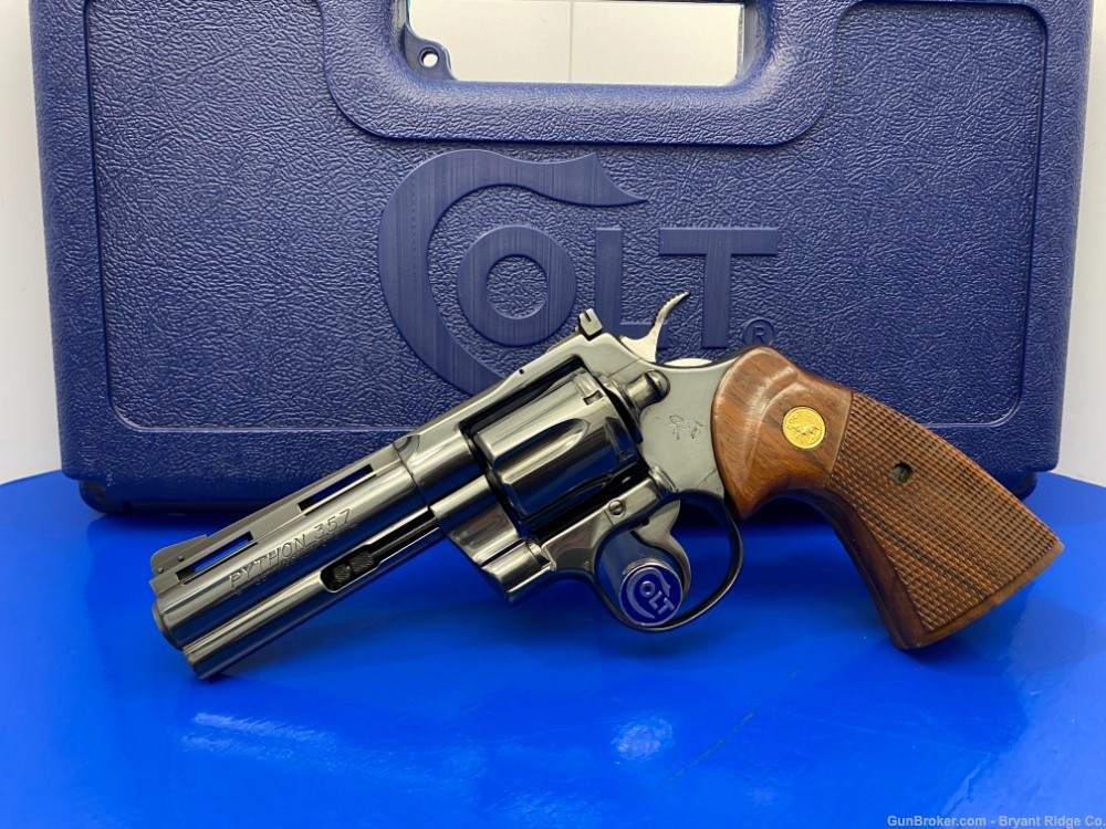 *SOLD* 1979 Colt Python .357 Mag Royal Blue 4