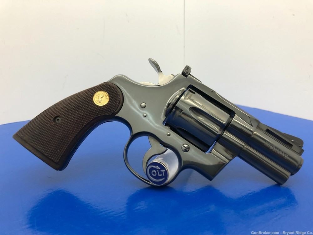*SOLD* 1968 Colt Python .357 Mag Blue 2 1/2" *ABSOLUTELY INCREDIBLE ...