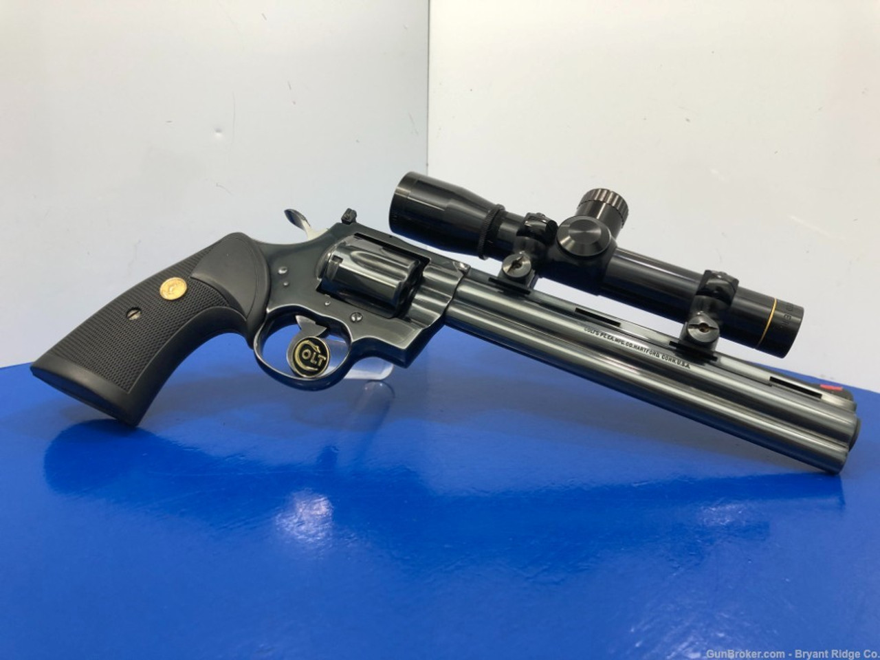 *SOLD* 1980 Colt Python Hunter .357 Mag Blue 8