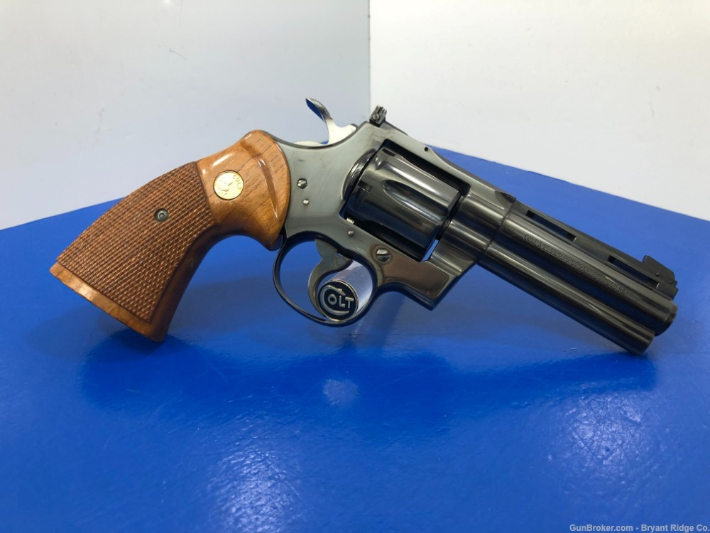 1964 Python *SOLD* 1964 Colt Python .357 Mag Blue 4