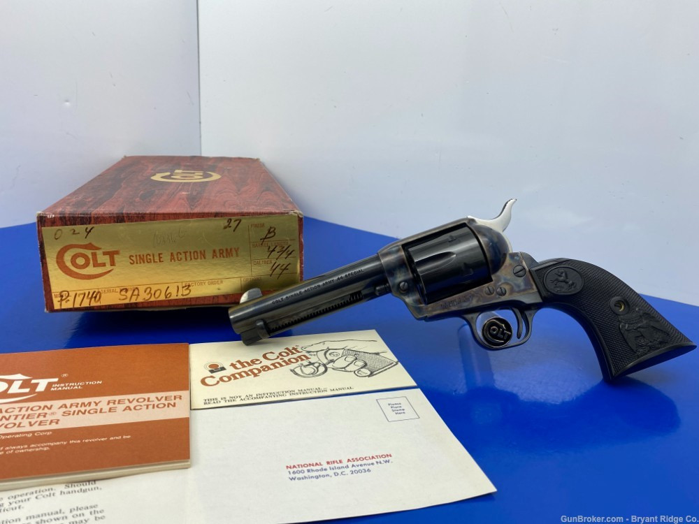 トイガン COLT SINGLE ACTION CIVIRIAN 4 3/4 SOLD* Colt Single Action Army .44 Special Blue 4 3/4
